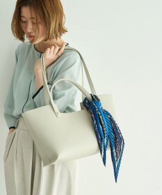 YECCA VECCA ビットプリントプリーツスカーフ