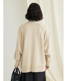 CRAFT STANDARD BOUTIQUE Ｖネックアウトリンキングカーディガン