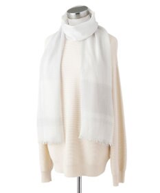 MOONBAT FURLA(フルラ) レーヨンラメブロックチェックストール／40×170cm