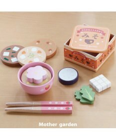 Mother garden マザーガーデン 木製 ままごとセット えらべる具材 おみそ汁セット