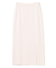 BEIGE， 【洗える】LAURA / ドライタッチIラインニットスカート