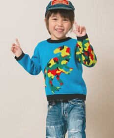 ami amie 恐竜カモフラプルオーバー 85cm～130cm