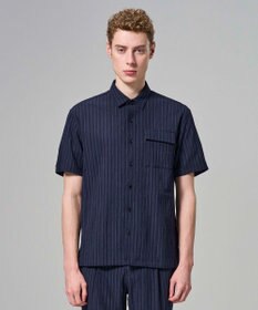 JOSEPH HOMME 【新素材】エアリッジストレッチ ポケット付レギュラーカラー半袖シャツ