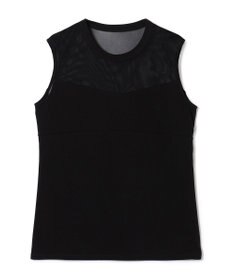 Chacott HandsomeCotton チュールノースリーブTシャツ