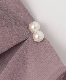 ANY SIS S 【洗える】フラワー刺繍パーツ ワンピース