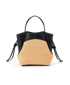 23区 【先行予約】ペーパーライクコンビ ショルダーバッグ (S)