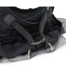 PET PARADISE cherircouture フリフリハーネス 《ブラック》 小型犬 ＳＳ