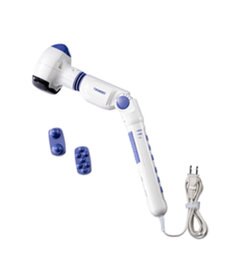 YAMATO テーブル＆キッチン 【TWINBIRD】ハンディーホットマッサージャー F  ホワイト  EM-2195W