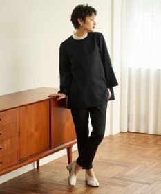 #Newans 【洗える】シアースカラップデザインブラウス