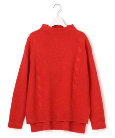 J.PRESS YORK STREET 【WOMEN】ケーブルポイント ボトルネック ニット