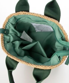 LA BAGAGERIE 【maison vert】【ペーパー素材使用】2WAYかごバッグ