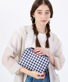 LeSportsac EXTRA LARGE RECTANGULAR COSMETIC/クラシカルギンガムACC