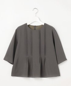 J.PRESS LADIES S シアーブロックチェック カットソー