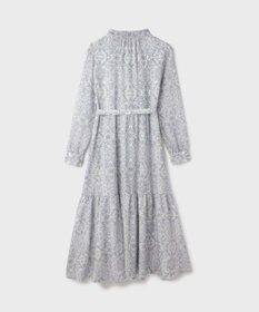 GRACE CONTINENTAL ダマスク柄風プリントワンピース