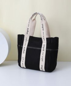 style code 【Ungrid/アングリッド】キャンバス ロゴテープミニトートバッグ