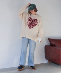 WEGO 【新色追加/美脚/XSSMLサイズ展開】ストレートデニムパンツ