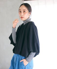 #Newans 【セレモニーにも/洗濯機可】バルーンヘムライトブルゾン​