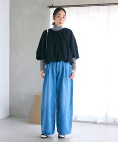 #Newans 【セレモニーにも/洗濯機可】バルーンヘムライトブルゾン​