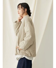 CRAFT STANDARD BOUTIQUE 蓄熱 スクエアキルトブルゾン