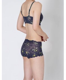 WACOAL ショーツ 【GOCOCi ゴコチ】 CGG297とペア 肌あたりのやさしいレース アウターにひびきにくい はきこみ丈あさめ レディース PGG197 /ワコール