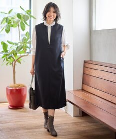 ANY クラシカルツイードワンピース