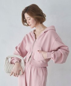 WEGO ショートZIPパーカー