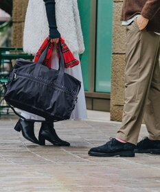 LeSportsac DELUXE LG WEEKENDER/ディープシーブルー