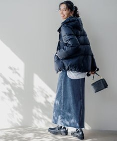 23区 【洗える】シレータフタ コンパクト ダウンコート