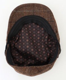 JOSEPH ABBOUD 【サイズ調整可・ツィード/UKファブリック】ツイード ウインドーペン ハンチング