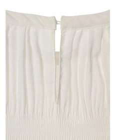 Green Parks マジョリカプリーツブラウス