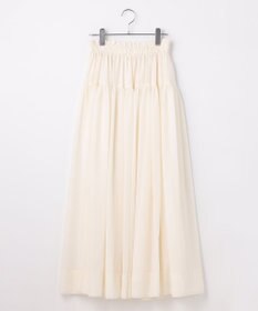 #Newans 【高山都さんコラボ】ダブルギャザーロングスカート