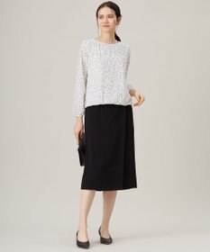 自由区 【セットアップ対応・洗える】トリアセダブルクロス スカート