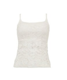 BRADELIS New York 【BRADELIS New York】レーシィブラキャミ26S1 カップ付き ブラトップ 補正下着 ノンワイヤー