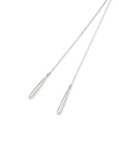 23区 ドロップメタル ラリエット ネックレス