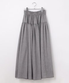 #Newans 【高山都さんコラボ】ダブルギャザーロングスカート