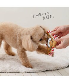 PET PARADISE スヌーピー ロープフリスビー トイ