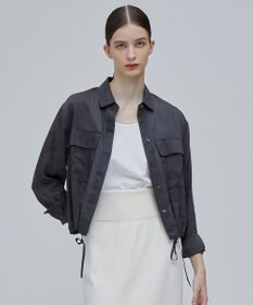 BEIGE， PAULINE / ドローストリングシアーブラウス