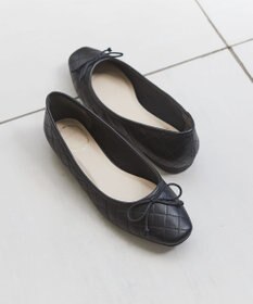 ANY SIS キルティングフラット パンプス