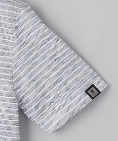 GOTAIRIKU NEW【麻混の清涼感】ノルマンディーリネン ボーダーTシャツ