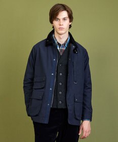 JOSEPH ABBOUD MOUNTAIN 【軽量/ワックスコーティング・テ―ム・ヤルビー氏コラボ】ワックスクロス プリント ブルゾン