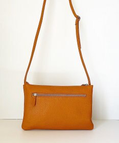 Hekhèr Le Style de Vie 新色追加【日本製】シュリンクレザー スクエアショルダーバッグ