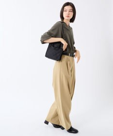 LeSportsac CHAIN MINI N/S TOTE/オニキスチェーンキルト