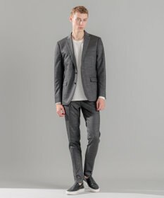 JOSEPH HOMME タックリップルジャージー　クルーネックカットソー