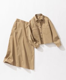 23区 【WEB&一部店舗限定カラーあり】ストレッチギャバ チノ スカート