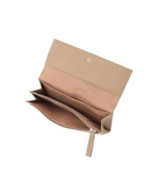 genten 【新色】フレスコ フラップ長財布