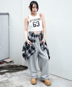 WEGO チェックBIGネルシャツ