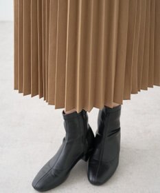 earth music&ecology プリーツミディスカート