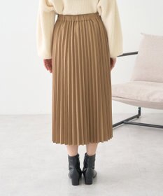 earth music&ecology プリーツミディスカート