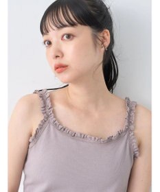 earth music&ecology フリルキャミ