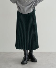earth music&ecology プリーツミディスカート